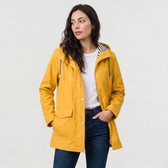 Hooded coat met capuchon