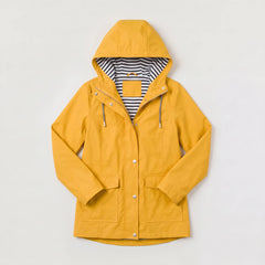 Hooded coat met capuchon