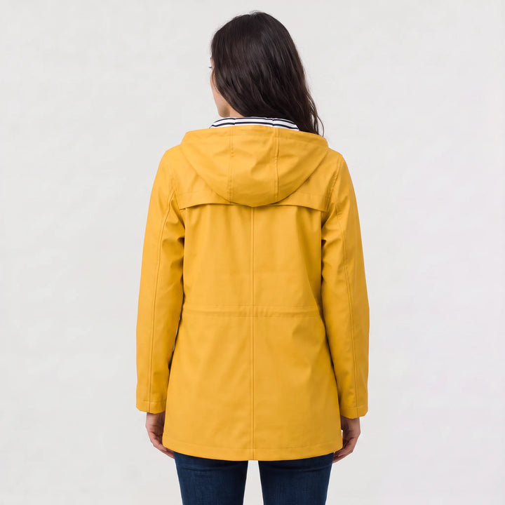 Hooded coat met capuchon