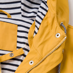 Hooded coat met capuchon