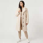 Longline teddy coat