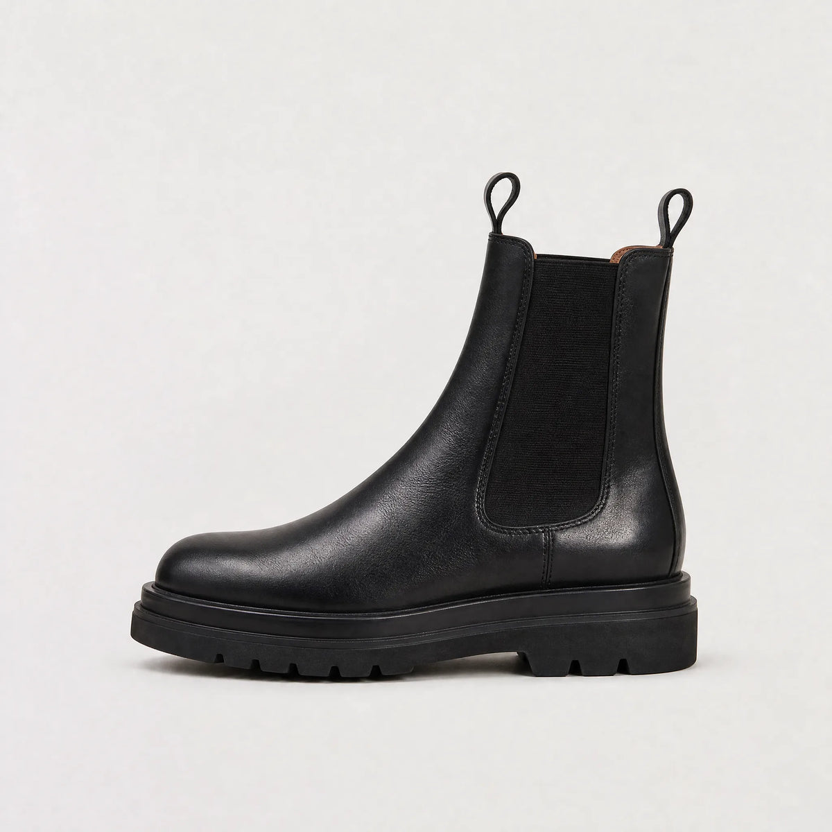 Chelsea boots met chunky platform