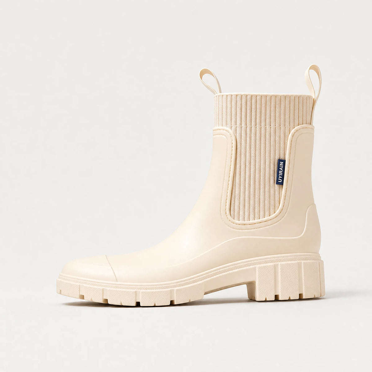 Waterproof chunky Chelsea boots