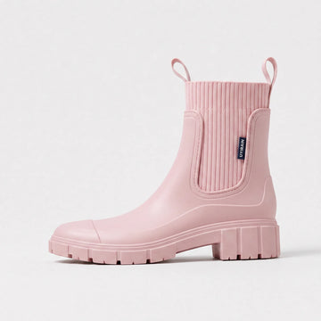 Waterproof chunky Chelsea boots