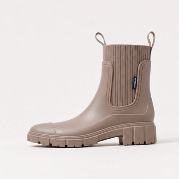 Waterproof chunky Chelsea boots