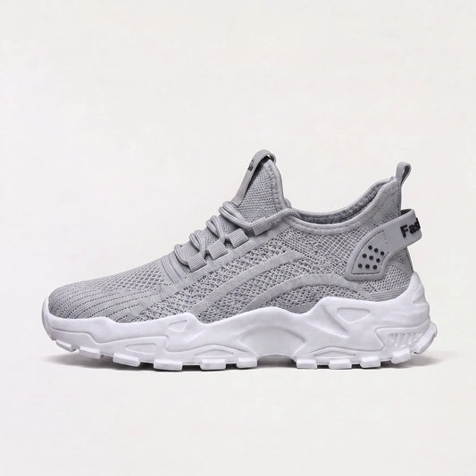 Casual trainers met ademende bovenkant