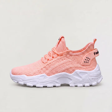 Casual trainers met ademende bovenkant