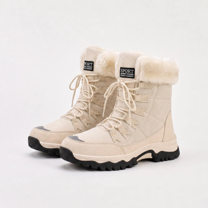Mid-calf winterlaarzen met faux fur