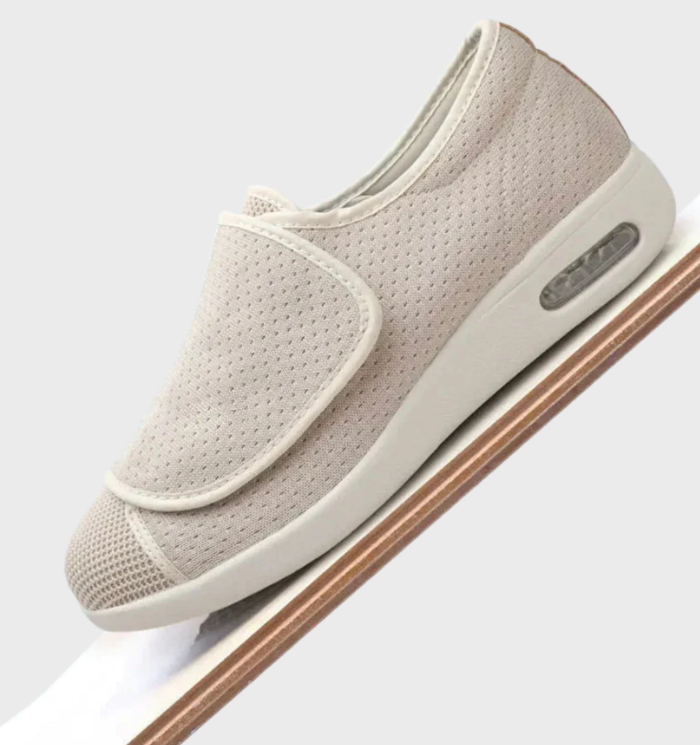 Elin | Gemakkelijk te dragen, antislip, extra brede dames sneakers