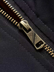 Jas met ruitpatroon en capuchon