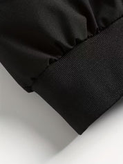 Jas met ruitpatroon en capuchon