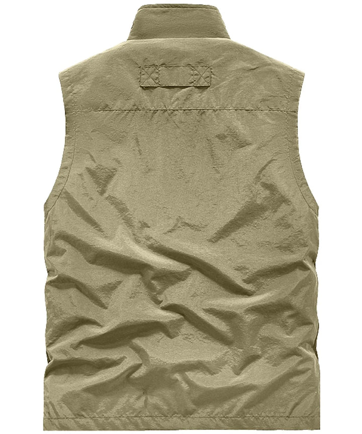 Bodywarmer met hoge kraag