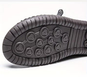 Laarzen met rits en rubberen zool