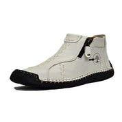 Laarzen met rits en rubberen zool