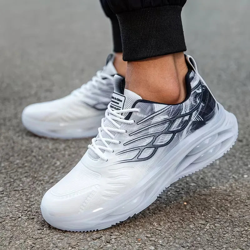 Lichte sneakers met vetersluiting voor outdoor activiteiten