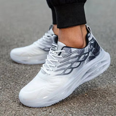 Lichte sneakers met vetersluiting voor outdoor activiteiten