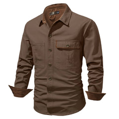 Overshirt met borstzakken