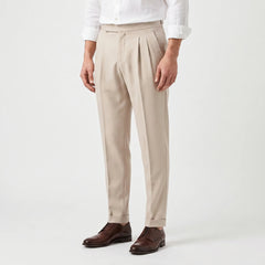 Pantalons met hoge taille