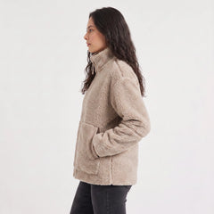 Oversized teddy fleece jas