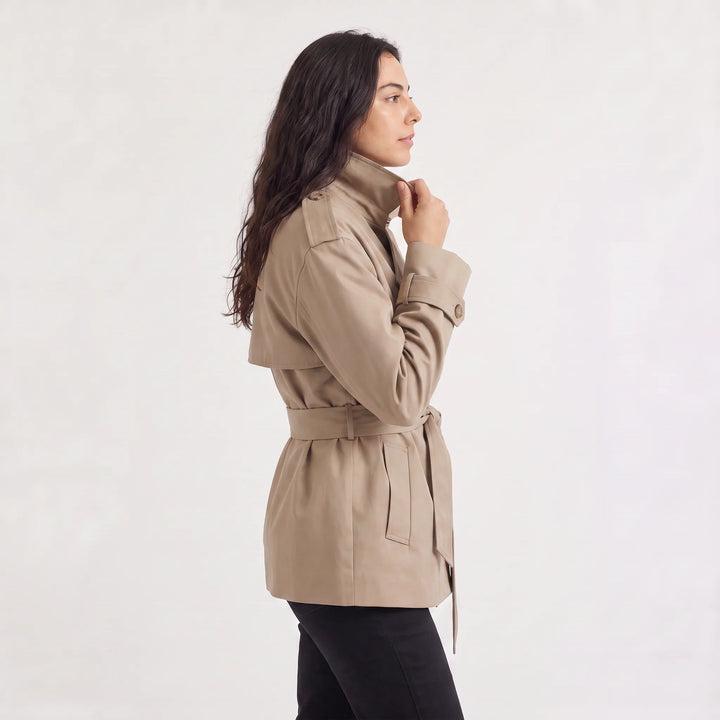 Oversized trenchcoat met ceintuur