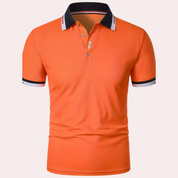 Stijlvol Oranje Herenpoloshirt - Koen
