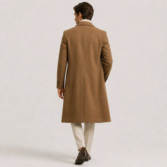 Trenchcoat met dubbele knopen