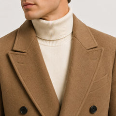 Trenchcoat met dubbele knopen