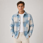 Overshirt met plaid patroon
