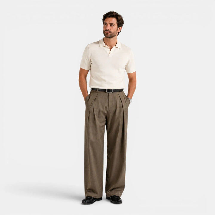 Pantalons met brede pijpen