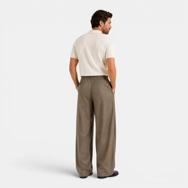 Pantalons met brede pijpen