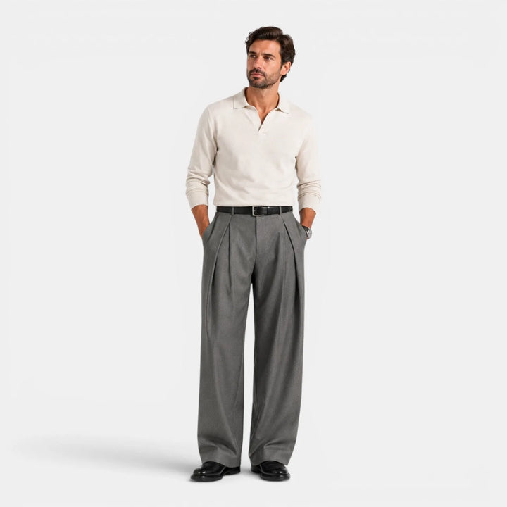 Pantalons met brede pijpen