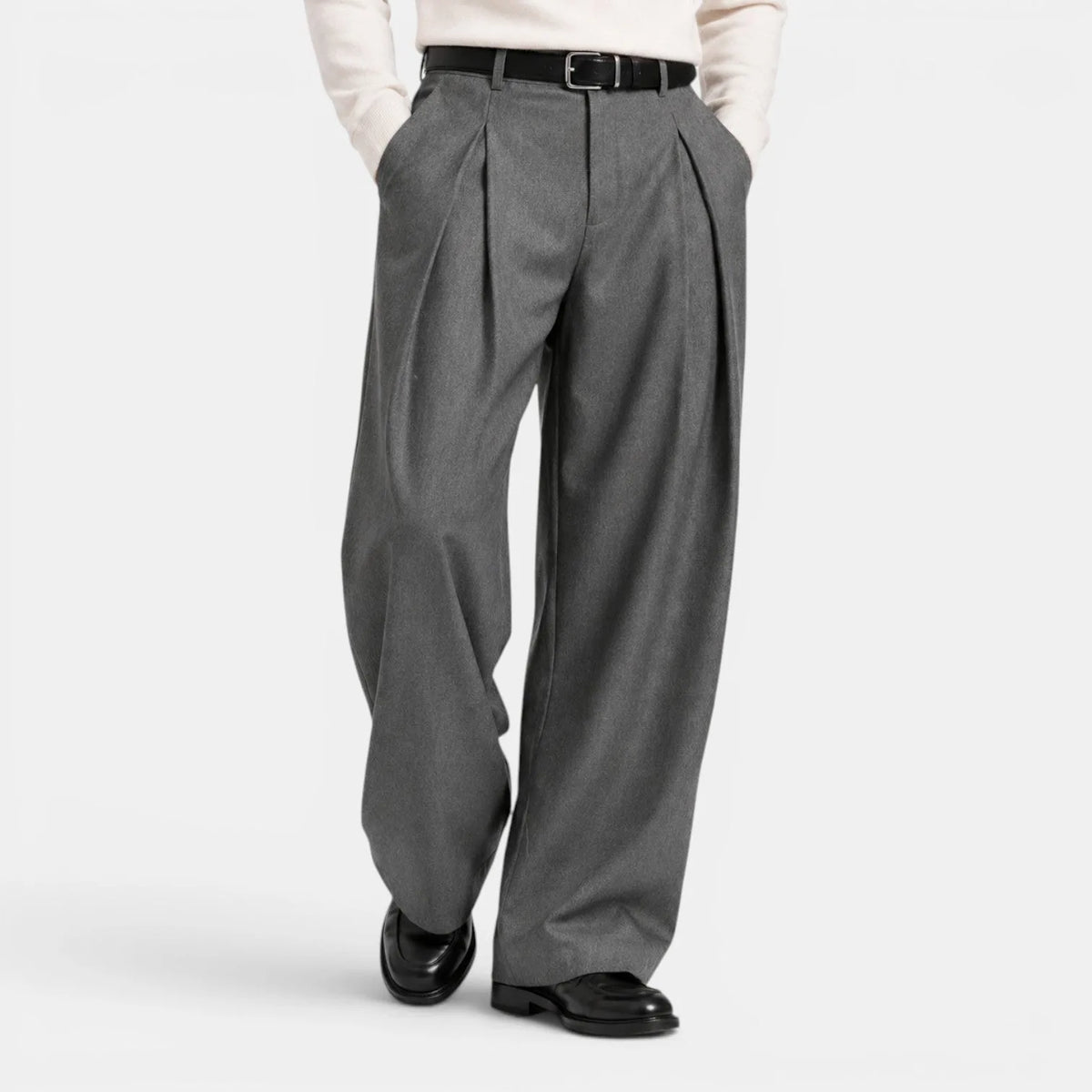 Pantalons met brede pijpen