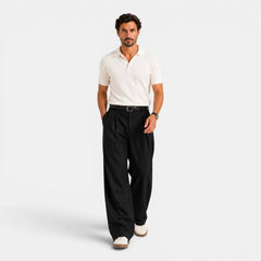 Pantalons met brede pijpen
