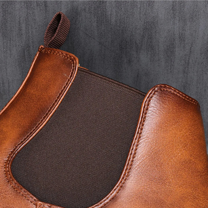 Chelsea boots met elastische zijpanelen