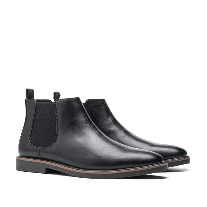 Chelsea boots met elastische zijpanelen