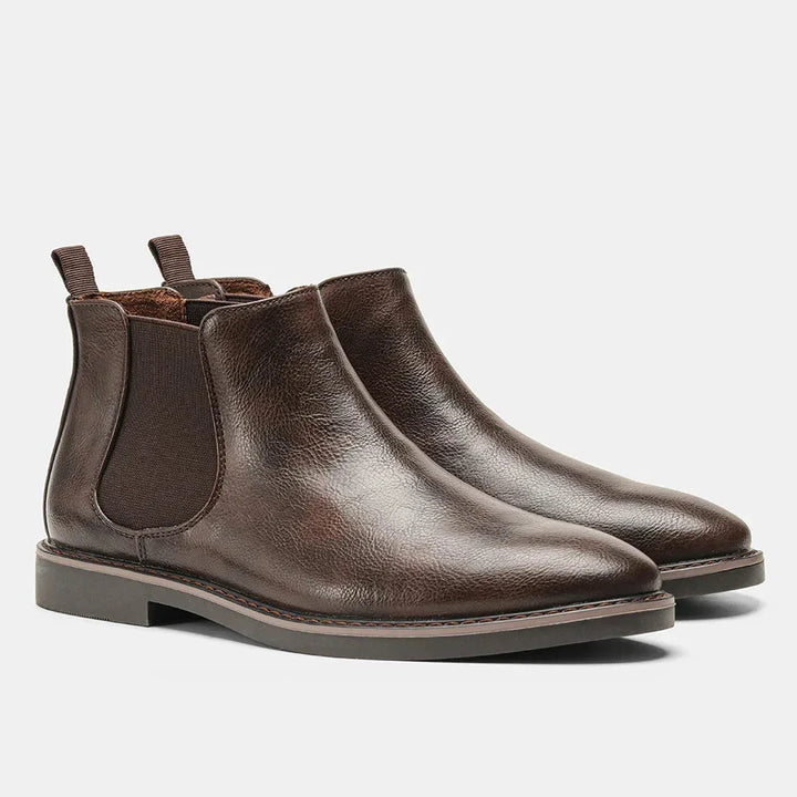 Chelsea boots met elastische zijpanelen