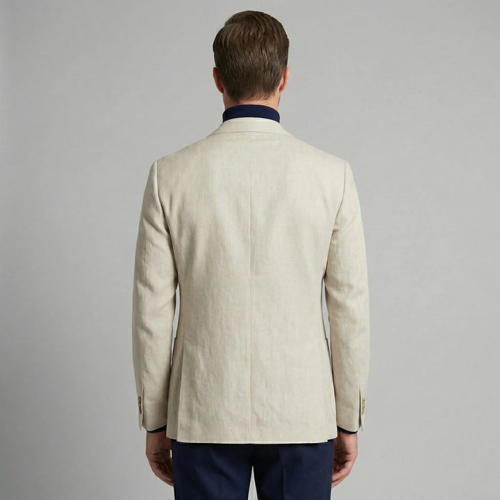 Heren blazer met knopen