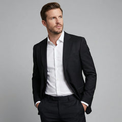 Heren blazer met knopen