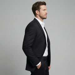 Heren blazer met knopen