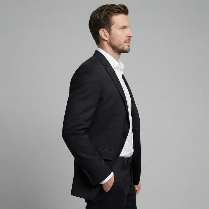 Heren blazer met knopen