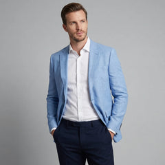 Heren blazer met knopen