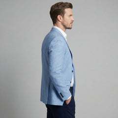 Heren blazer met knopen