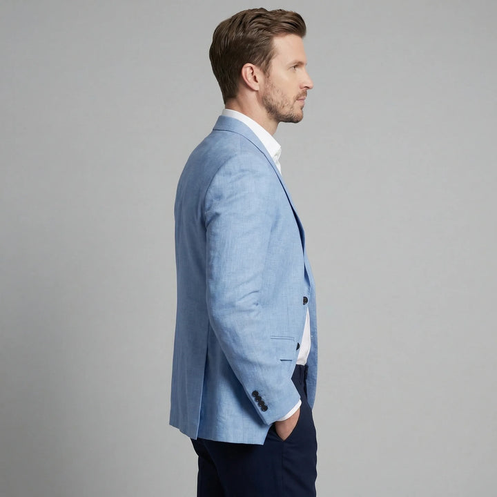 Heren blazer met knopen