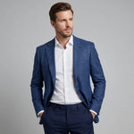 Heren blazer met knopen