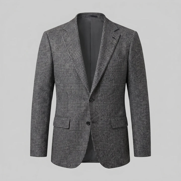 Heren blazer met ruit