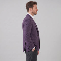 Heren blazer met ruit