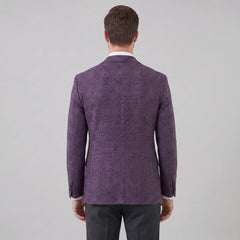 Heren blazer met ruit