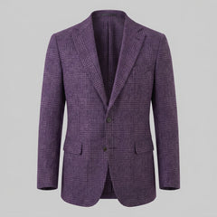 Heren blazer met ruit