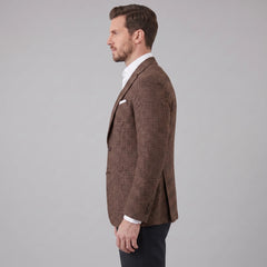 Heren blazer met ruit
