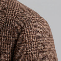 Heren blazer met ruit